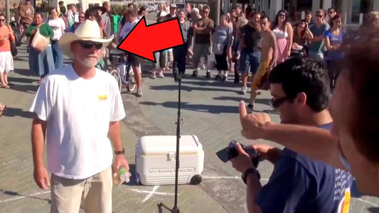 Cowboy From Oklahoma Confronts A Street Preacher