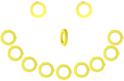 Easy To Spot Yellow Hose Washers by DieHard Nozzles and Garden Tools 12 Pack