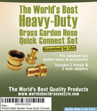 The Quick-Connect That Doesn't Leak and is Guaranteed for Life!